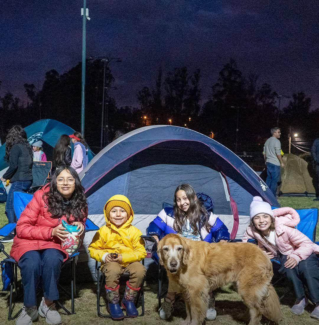 Noche de campamento
