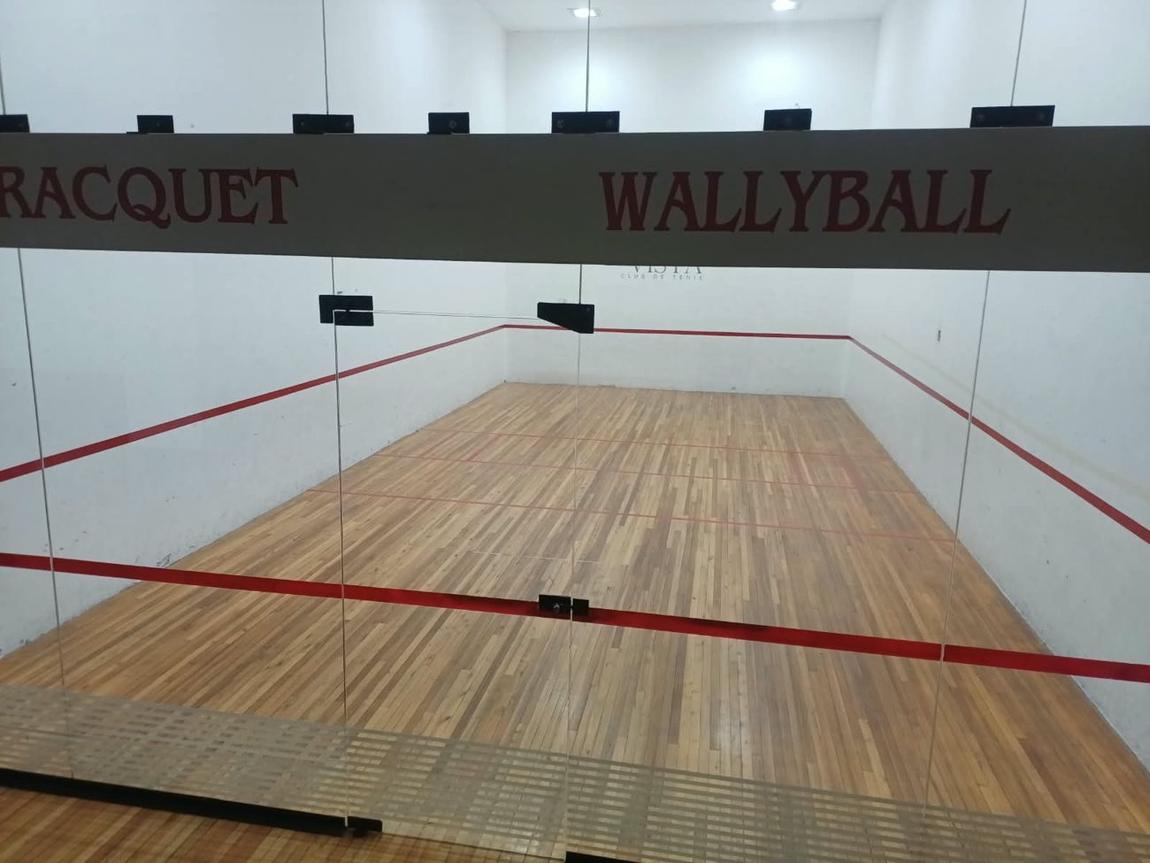 Cancha de racquet y squash