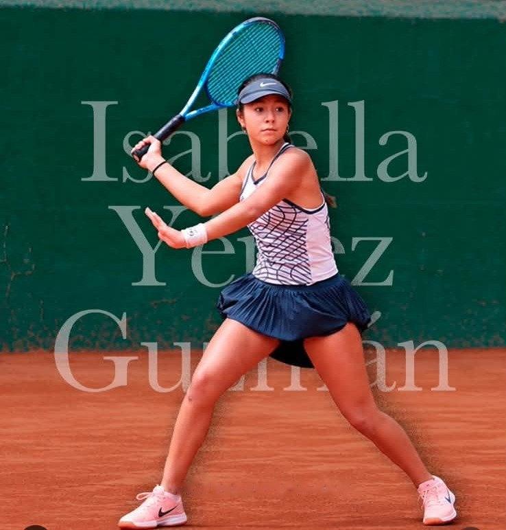 Jugadora de la escuela de tenis Buena Vista